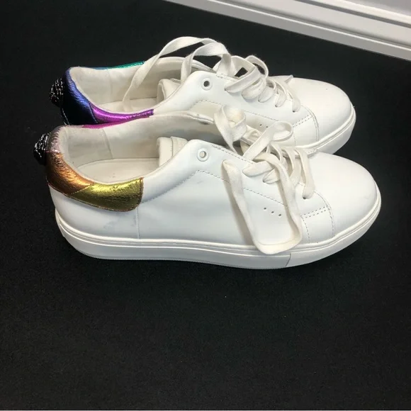Kurt Geiger metallic rainbow heel sneakers, good condition - Picture 2 of 14